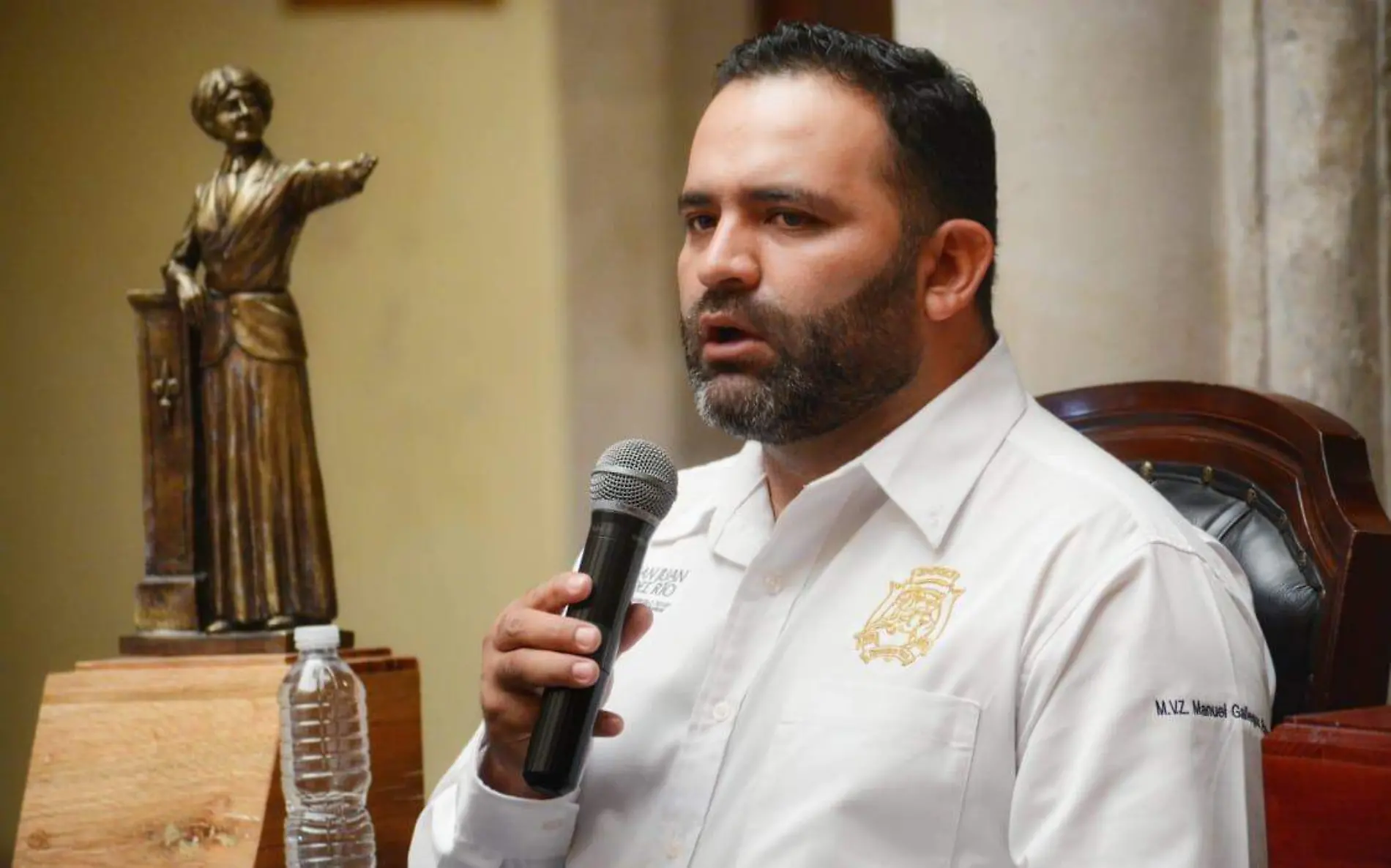 Manuel Gallegos, presidente municipal de San Juan del Río, Durango